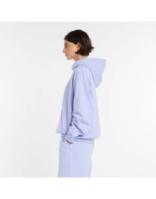 New Balance - Athletics - Sweat à capuche en tissu éponge avec logo - Lilas, 2 de 4