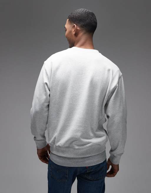 New Balance - Athletics - Sweat de qualité supérieure à logo - Gris chiné, 3 de 5