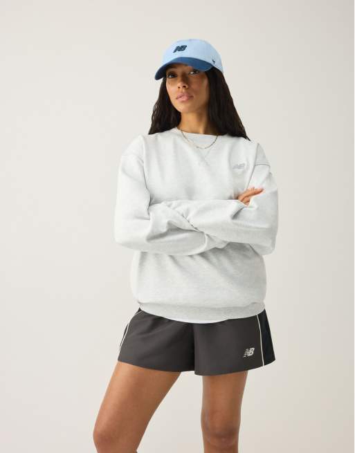 New Balance Athletics sweat en molleton français col rond ahh multicolore, 4 de 4