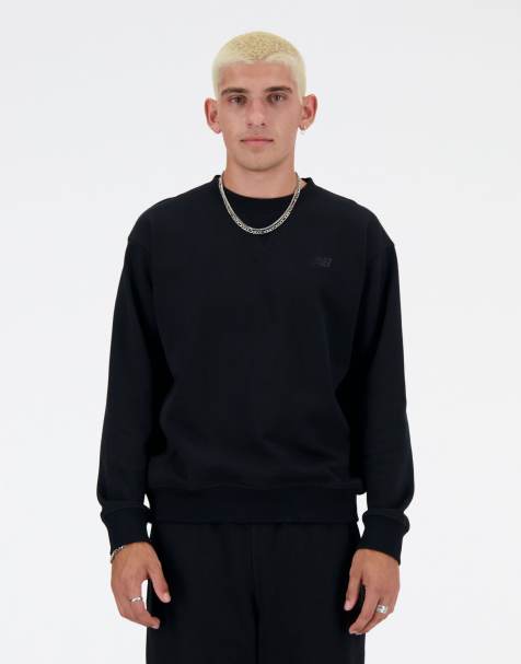 New Balance Athletics sweat en molleton français noir - view 1