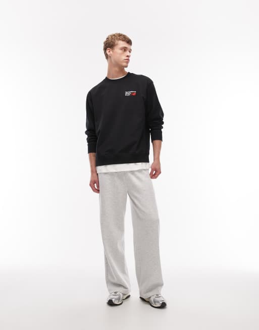 New Balance - Athletics - Sweat-shirt de qualité supérieure à logo - Noir, 2 de 5