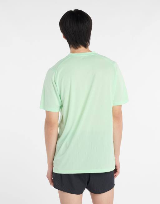 New Balance - Athletics - T-shirt à imprimé graphique - Vert vif, 4 de 4