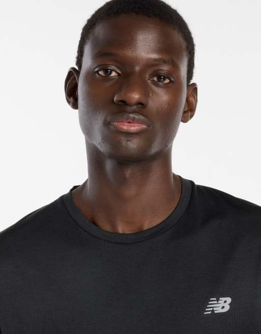 New Balance - Athletics - T-shirt à motif - Noir, 3 de 4