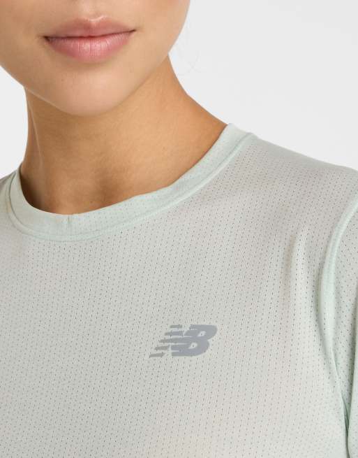 New Balance - Athletics - T-shirt - Argile cendré chiné, 4 de 4