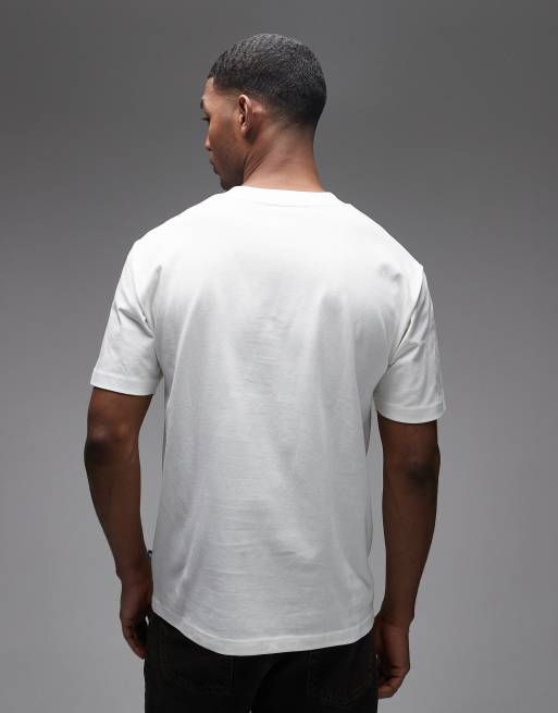 New Balance - Athletics - T-shirt de qualité supérieure à logo - Blanc cassé, 3 de 5
