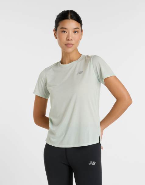 New Balance Athletics t-shirt in clay ash heather - view 1