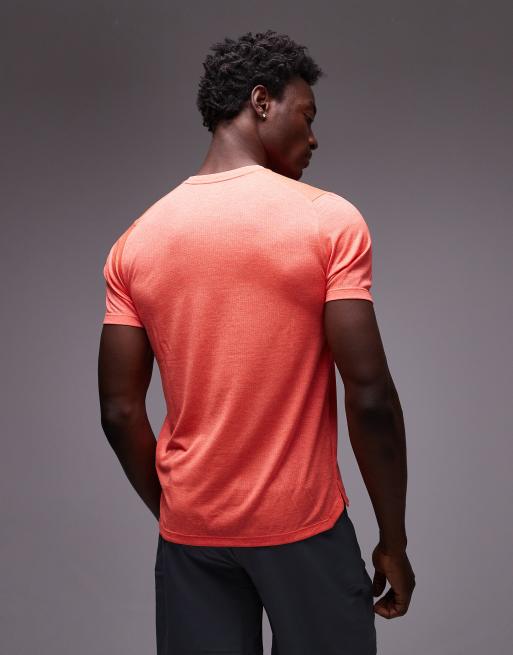New Balance Athletics t-shirt in urgent red