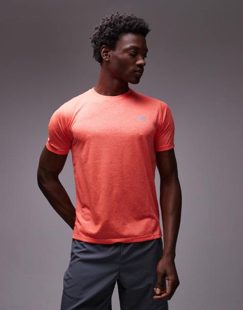 New Balance - Athletics - T-shirt rosso acceso - view 1