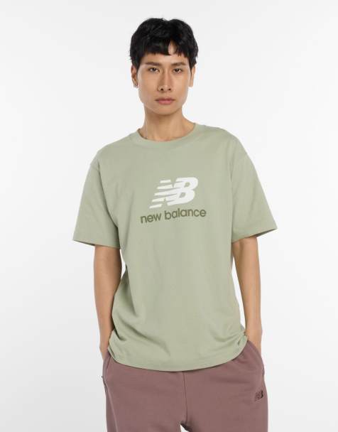 New Balance - Athletics - T-shirt verde con logo - view 1
