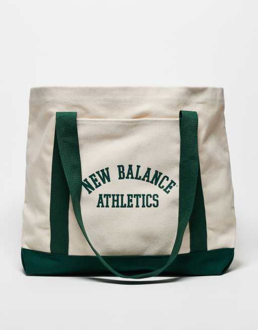 New Balance - Athletics - Tote tas in canvas en groen