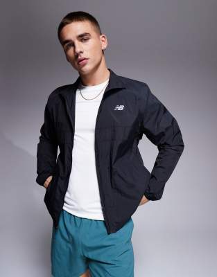 New Balance - Athletics - Veste repliable - Noir