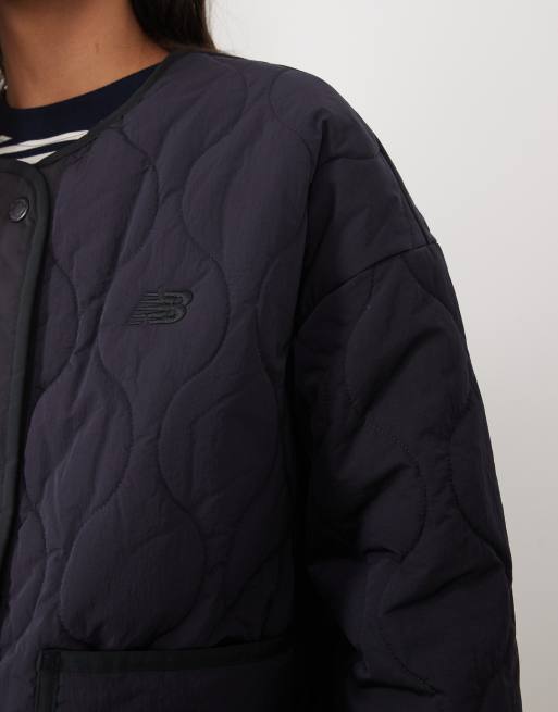 New Balance bomber matelassé bleu nuit, 3 de 4
