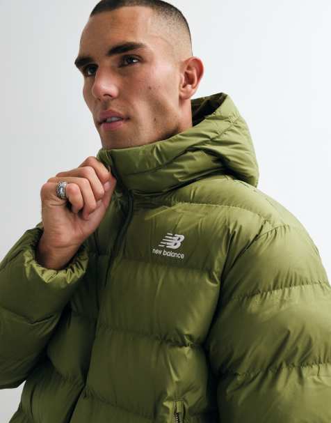 New Balance - Boston - Doudoune - Vert sport - view 1