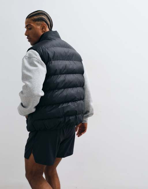 New Balance Boston puffer vest in black, 3 of 5