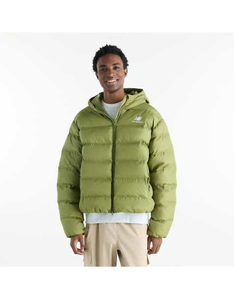 New Balance – Boston – Steppjacke in sportlichem Grün - view 1