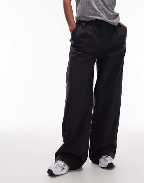 New Balance Boylston twill trouser in black