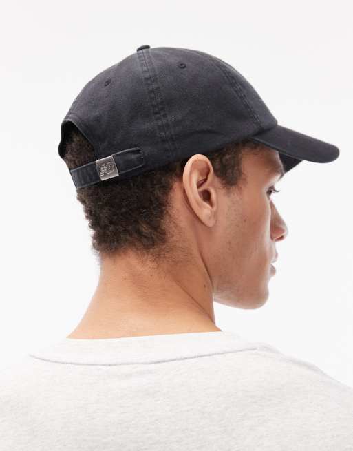 New Balance - Bucket hat met logopatch in zwart, 3 van 3