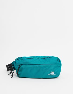 teal bum bag