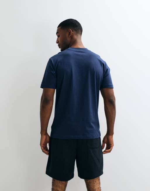 New Balance - camiseta de algodón azul marino de sports essentials, 4 de 5