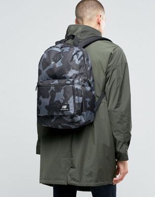 New Balance Camo Backpack In Black | ASOS
