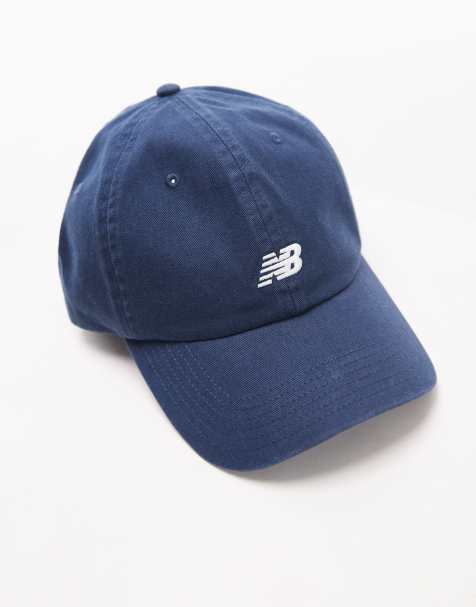 New Balance - Cappellino blu navy a 6 pannelli con logo "NB" - view 1