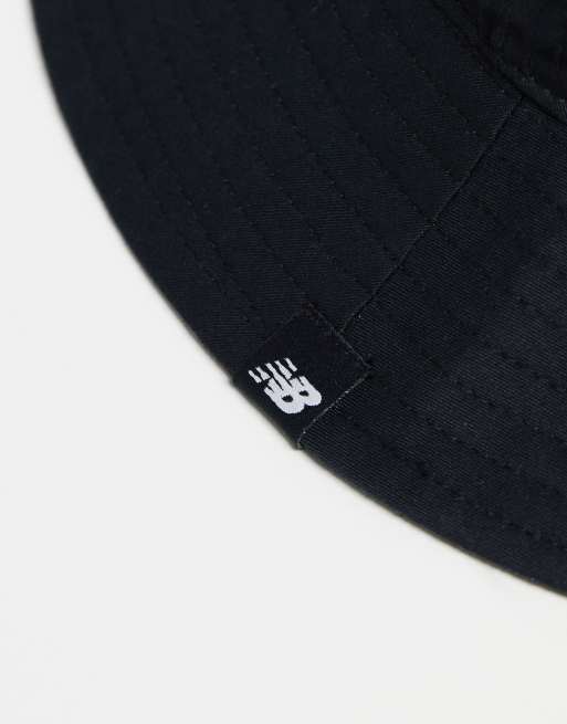 New Balance - Cappello da pescatore nero con logo lineare, 2 di 4