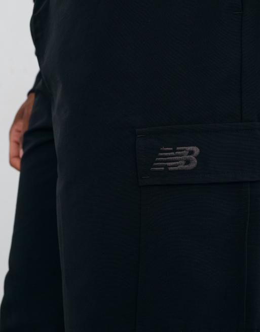 New Balance – Cargohose aus Webstoff in Schwarz, 3 von 5