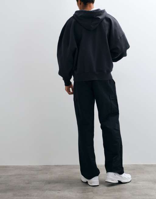 New Balance – Cargohose aus Webstoff in Schwarz, 4 von 5