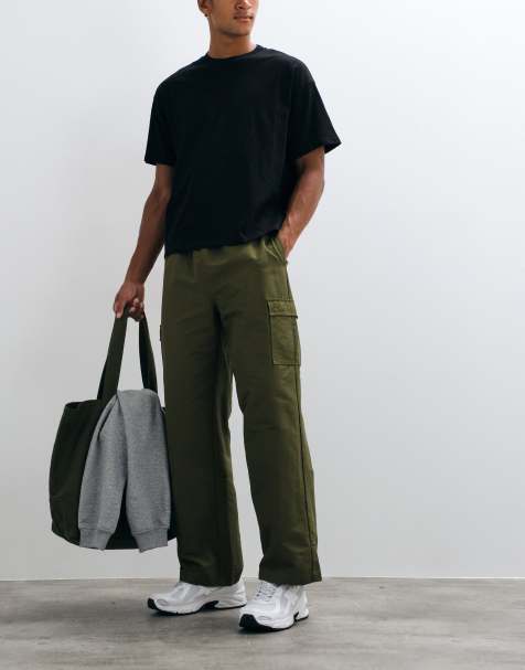 New Balance – Cargohose aus Webstoff in Wakame - view 1