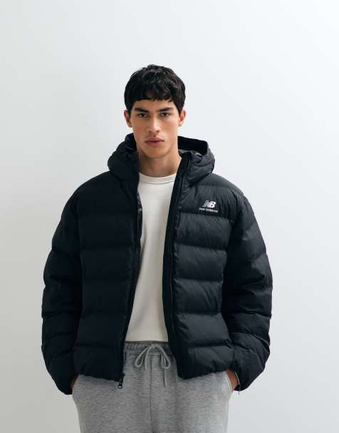 New Balance - chaqueta acolchada Boston en negro - view 1