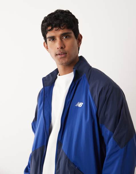 New Balance - Chaqueta azul marino Sport Legacy - view 1
