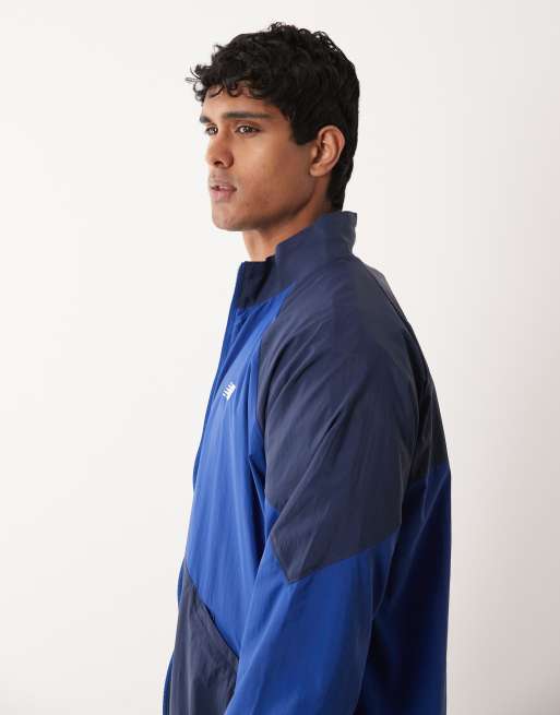 New Balance - Chaqueta azul marino Sport Legacy, 4 de 5