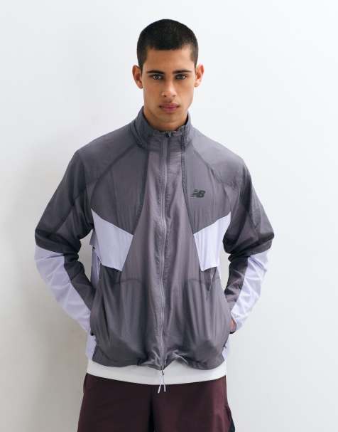 New Balance chaqueta rc reflectante en gris off-line - view 1
