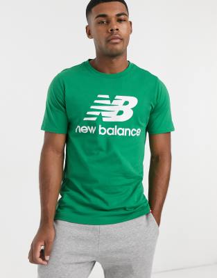 Green new cheap balance shirt