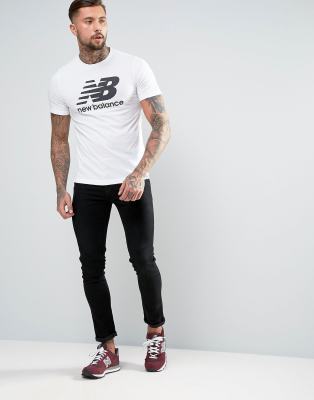 New Balance Classic Logo T-Shirt In 