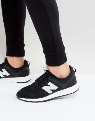 new balance 247 trainers black