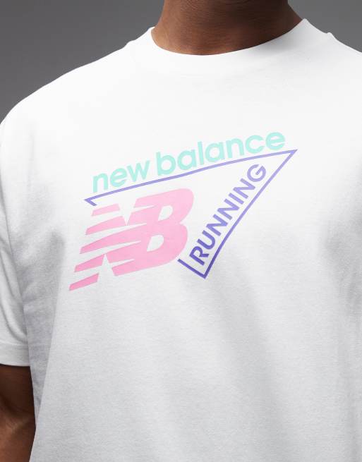 New Balance – Classic – T-Shirt in Weiß mit Tri-Logo, 5 von 5