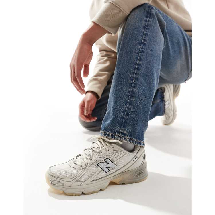 New Balance CNY 740 Sneakers bianco sporco ASOS