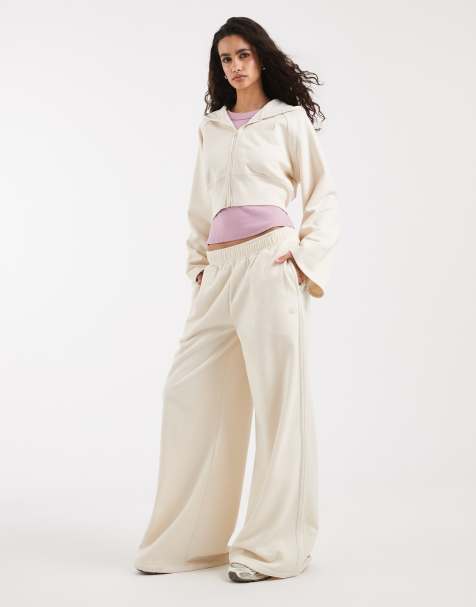 New Balance - Coastal - Pantalon en polaire brossée - Beige - view 1
