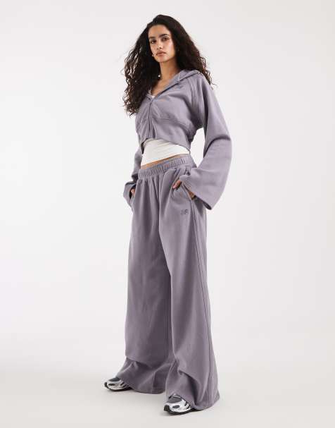 New Balance - Coastal - Pantaloni in pile grigio spazzolato - view 1
