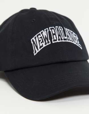 new balance hat black