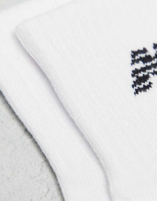 New Balance - Confezione da 3 paia di calzini bianchi con logo, 4 di 4