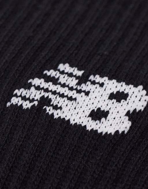 New Balance - Confezione da 3 paia di calzini neri con logo, 3 di 4
