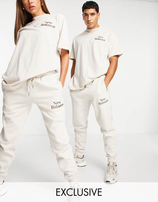 White Health Is Wealth Slogan Printed High Waist Cuffed Joggers, White  Sweatpants Pretty Little Thing