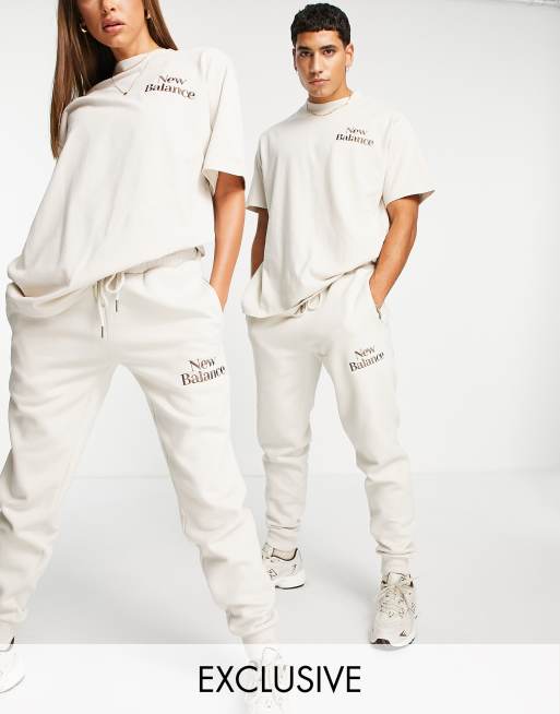 New Balance – Cookie – Joggersy w kolorze beżowo-brązowym