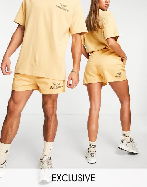 New Balance - Cookie - Shorts i gyldenbrun