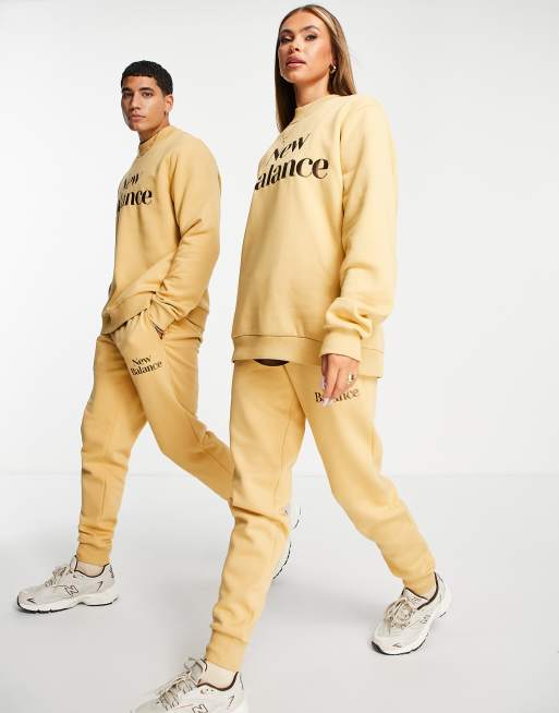 New Balance Cookie sweatshirt in tan