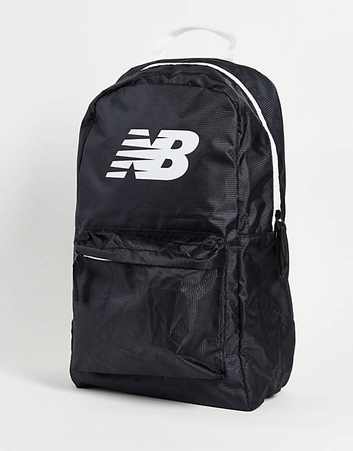 New Balance core logo backpack in black 