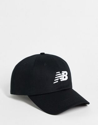 New Balance core logo baseball cap in black - ASOS Price Checker