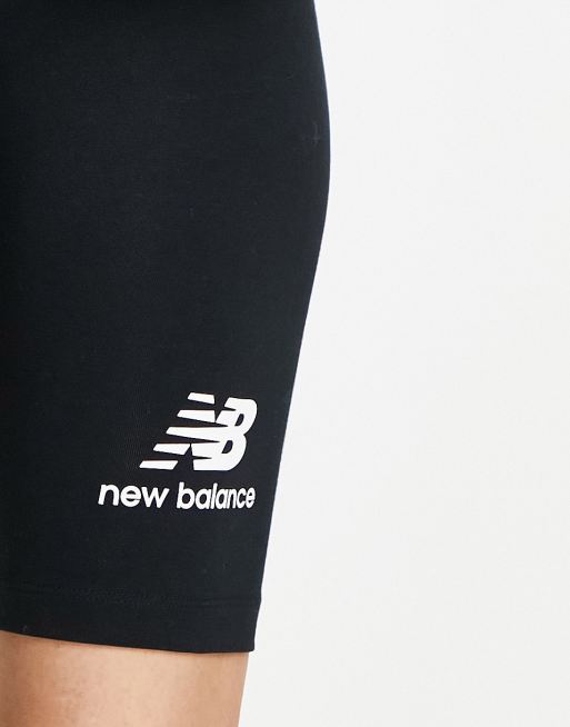 New Balance – Core – Svarta leggingsshorts, 3 av 4